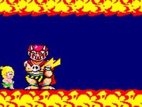 une photo d'Ã©cran de Wonder Boy (Game Gear) sur Sega Game Gear